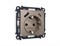 MA640010 Комплект механизма электрической розетки ALFA Темная бронза матовый 2USB A+C 20W (быстрая зарядка) с/з QUANT (AP6400, VM160), AMBRELLA VOLT, MA640010 - фото 92303
